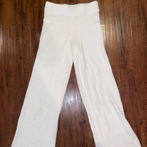 H&M COTTON FLARE LEGGINGS